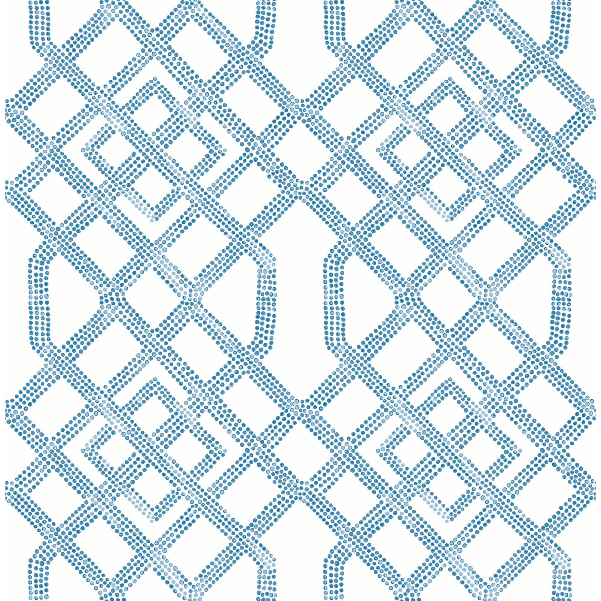 NuWallpaper Blue Tanner Peel & Stick Wallpaper